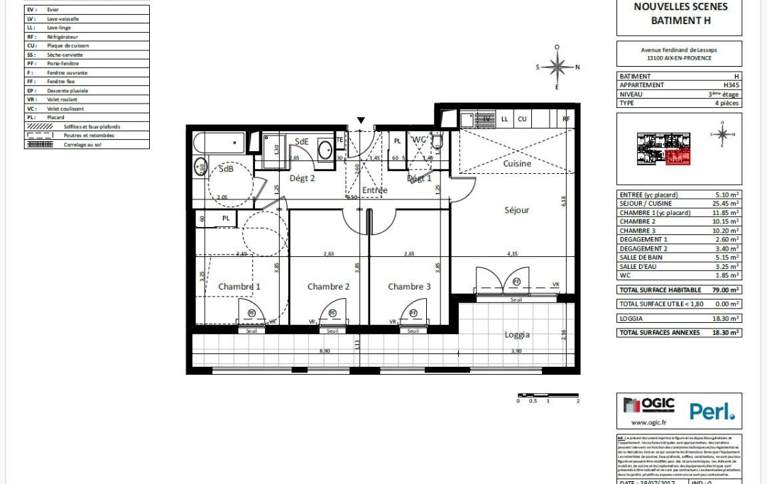 Annonces BOUCBELAIR : Apartment | AIX-EN-PROVENCE (13100) | 80 m2 | 354 100 € 